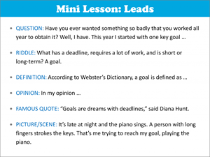 13 - Mini Lesson 2